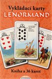 Vykládací karty Lenormand (kniha+karty) (Kniha a 36 karet) - obálka