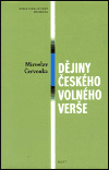 Dějiny českého volného verše - obálka