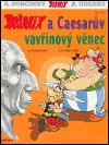 Asterix (08.) a Caesarův vavřínový věnec - obálka