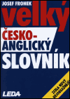 Velký česko-anglický slovník - obálka