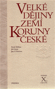 Velké dějiny zemí Koruny české X. (1740-1792) - obálka