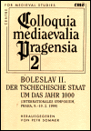 Colloquia mediaevalia Pragensia 2 - obálka