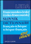 Francouzsko-český a česko-francouzský slovník (Dictionnaire Francais-Tchéque Tchéque-Francais) - obálka