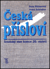 Česká přísloví (Soudobý stav konce 20. století) - obálka