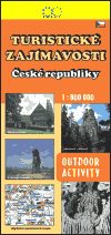 Obálka titulu Turistické zajímavosti České republiky 1:800000