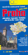 Obálka titulu Praha - Největší zobrazené území - 1:25 000 2005/2006