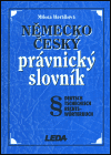 Německo-český právnický slovník - obálka