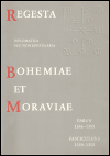 Regesta Boheiae et Moraviae V/3 (diplomatica nec non epistolaria Pars V 1346-1355 Fasciculus 3 1350-1352) - obálka