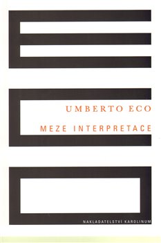 Obálka titulu Meze interpretace