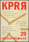 Kritická příloha Revolver Revue č. 29 - obálka