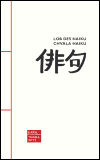 Chvála haiku / Lob des Haiku (ruční vazba) - obálka