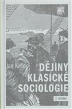 Dějiny klasické sociologie - obálka