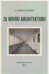 Za novou architekturu - obálka