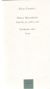 Obálka titulu Hlasy Marrákeše. Svědomí slov