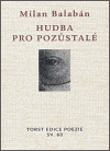 Hudba pro pozůstalé - obálka