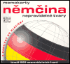 Memokarty Němčina - nepravidelné tvary - obálka