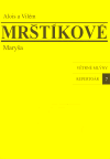 Maryša - obálka