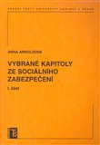 Vybrané kapitoly ze sociálního zabezpečení 1. díl - obálka