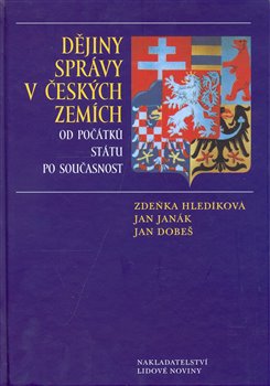 Obálka titulu Dějiny správy v českých zemích