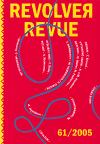 Revolver Revue 61 - obálka