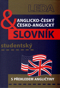 Anglicko-český a česko-anglický studentský slovník - obálka