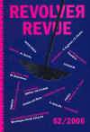 Revolver Revue 62 - obálka