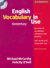 English Vocabulary in Use Elementary with CD-ROM - obálka