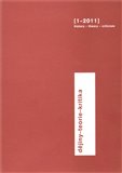 Dějiny - teorie - kritika 1/2006 - obálka