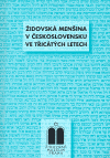 Židovská menšina v Československu ve 30. letech - obálka
