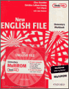New English File Elementary Workbook (with Key Booklet and MultiROM Pack) - obálka