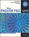 New English File Pre-intermediate - Student´s Book + slovníček - obálka