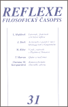 Reflexe č.31 (Filosofický časopis) - obálka