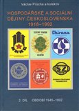 Hospodářské a soc.dějiny Československa 1918-1992. 2.díl (2. díl období 1945-1992) - obálka