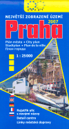 Praha-Největší zobrazené území 1:25000 2007 - obálka
