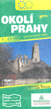 Okolí Prahy-cyklomapa 1:65 000 - obálka