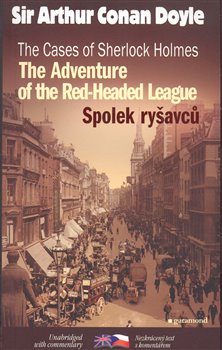 Obálka titulu Spolek ryšavců a jiné případy Sherlocka Holmese/The Red-Headed League and other Cases of Sherlock Holmes