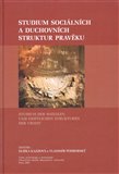 Studium sociálních a duchovních struktur v pravěku - obálka