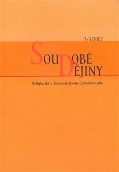 Obálka titulu Soudobé dějiny 2-3/2007