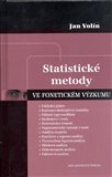 Statistické metody ve fonetickém výzkumu - obálka