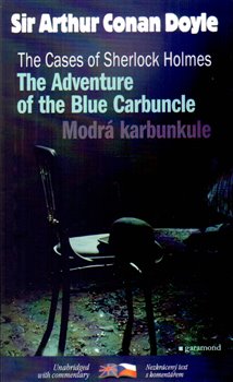 Obálka titulu Modrá karbunkule/The Cases of Sherlock Holmes