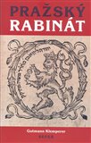 Pražský rabinát - obálka