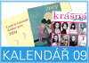 Lunární kalendář Krásné paní 2009 - obálka