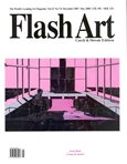 Flash Art 7-8/2008 - obálka