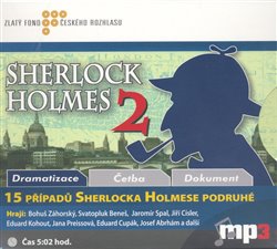 Obálka titulu CD-15 případů Sherlocka Holmese podruhé (MP3)
