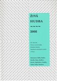 Živá hudba 2008 - obálka