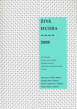 Obálka titulu Živá hudba 2008