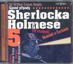 Obálka titulu CD-Slavné případy Sherlocka Holmese 5