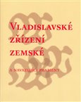 Vladislavské zřízení zemské - obálka
