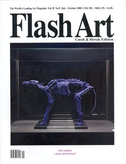 Obálka titulu Flash Art 9/2008