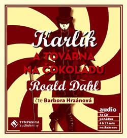 Obálka titulu CD-Karlík a továrna na čokoládu